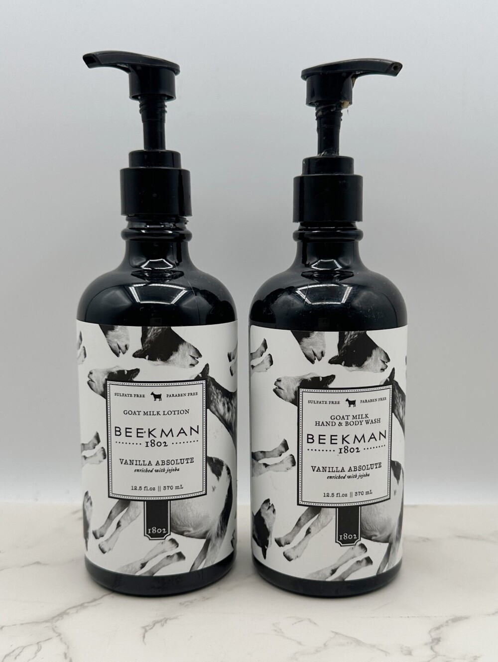 Beekman Vanilla Absolute Body & Hand Wash and Lotion Set